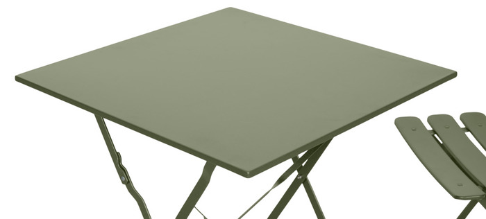 Caféset Honolulu Stål Olivgrön Sunlife